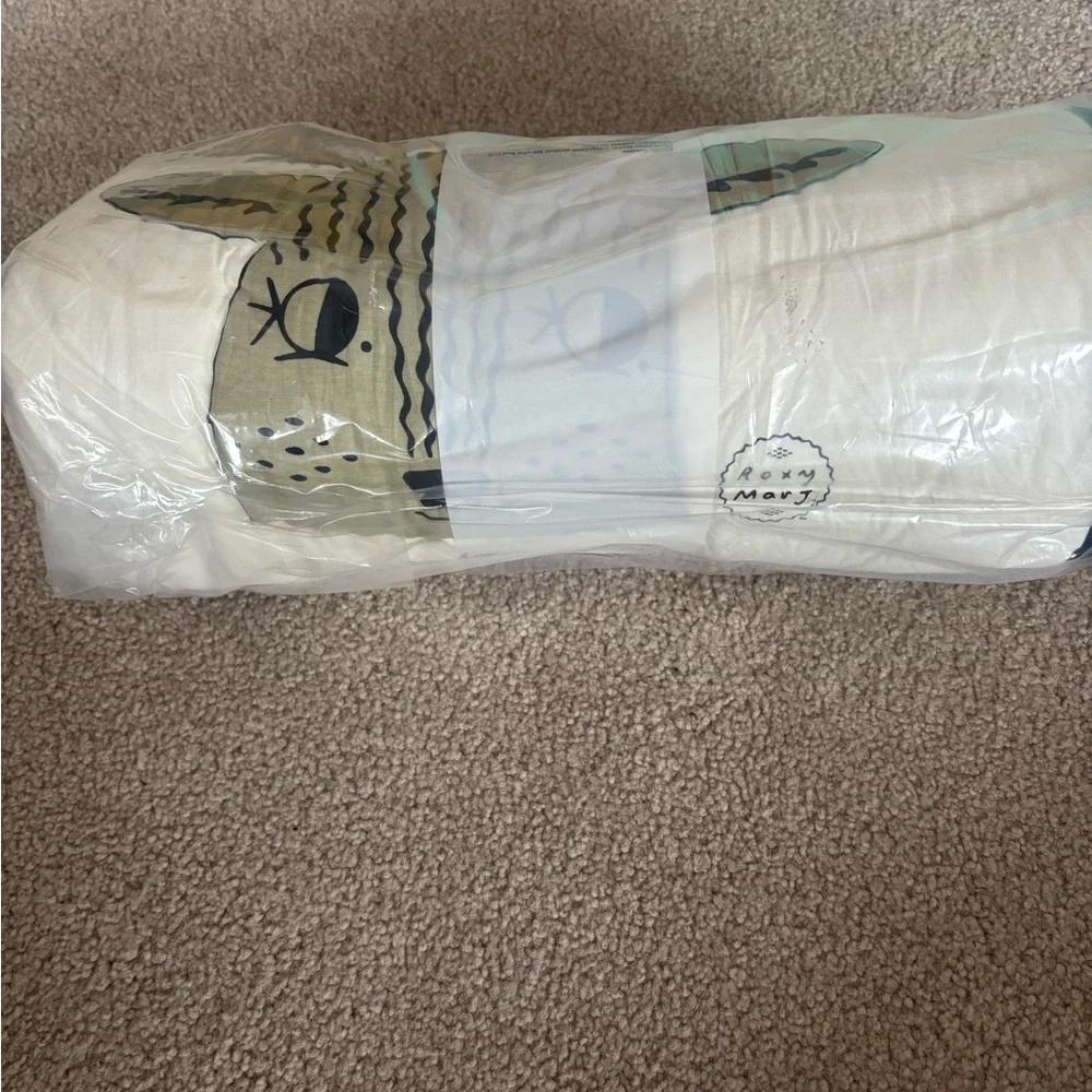 Crate&Barrel Animal Print crib quilt - Roxy Marj